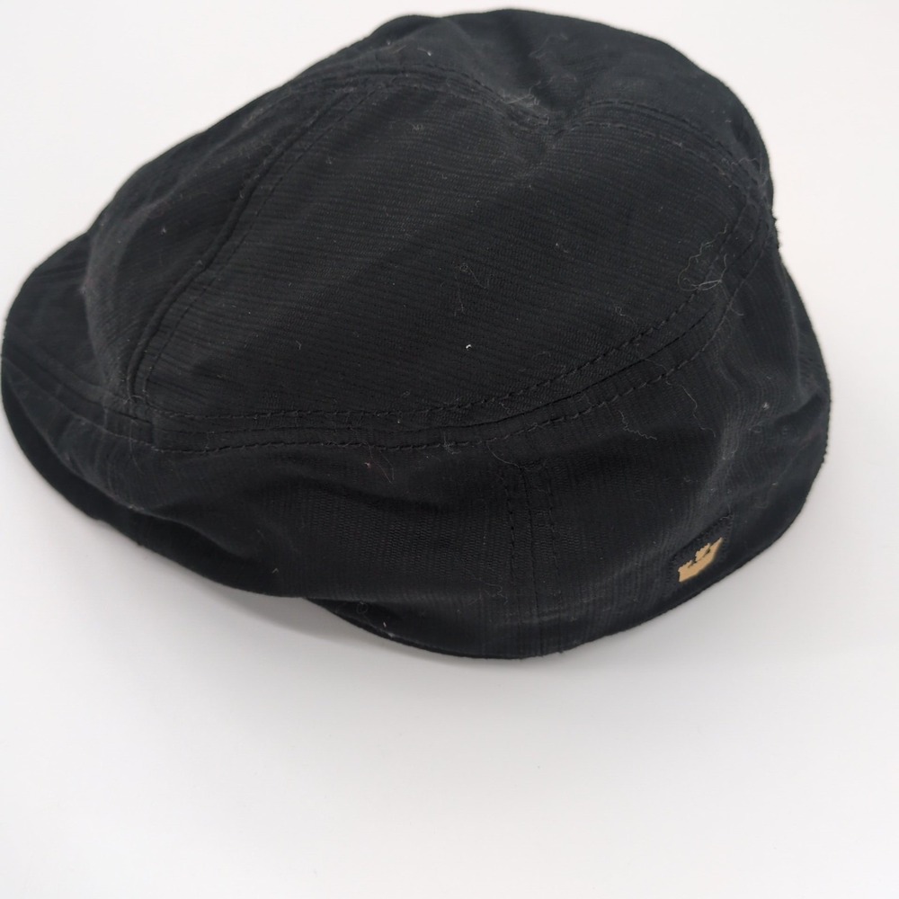 Goorin Bros Burbank Ivy Flat Cap Hat 103-0387 Men's Size Small Black